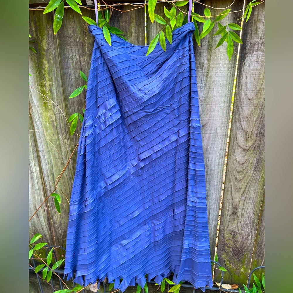 Odille Maxi Skirt in Dark Cerulean